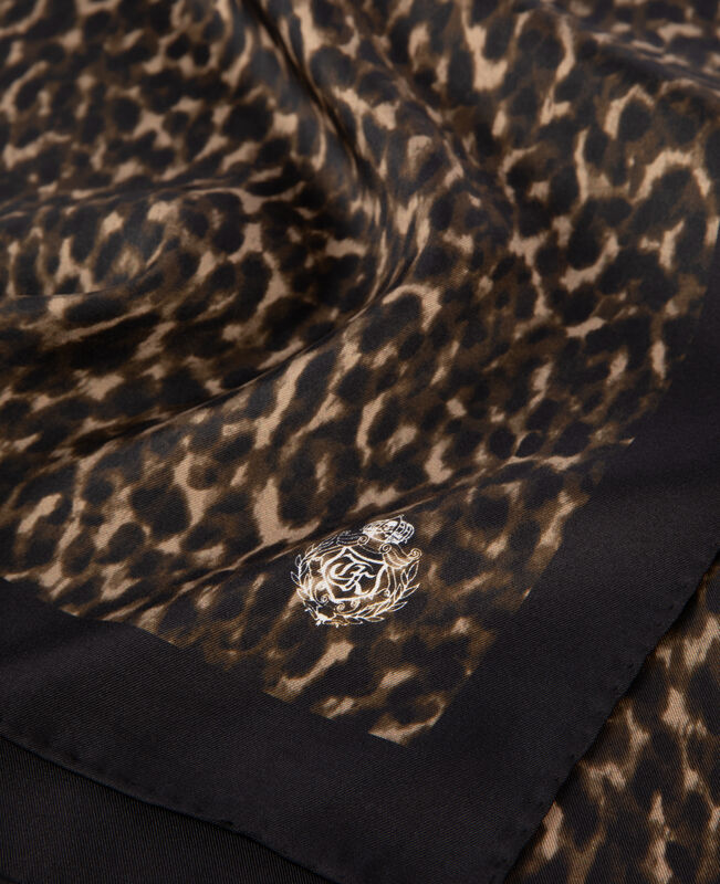 The Kooples FEMME LEOPARD foulard imprimé léopard en soie