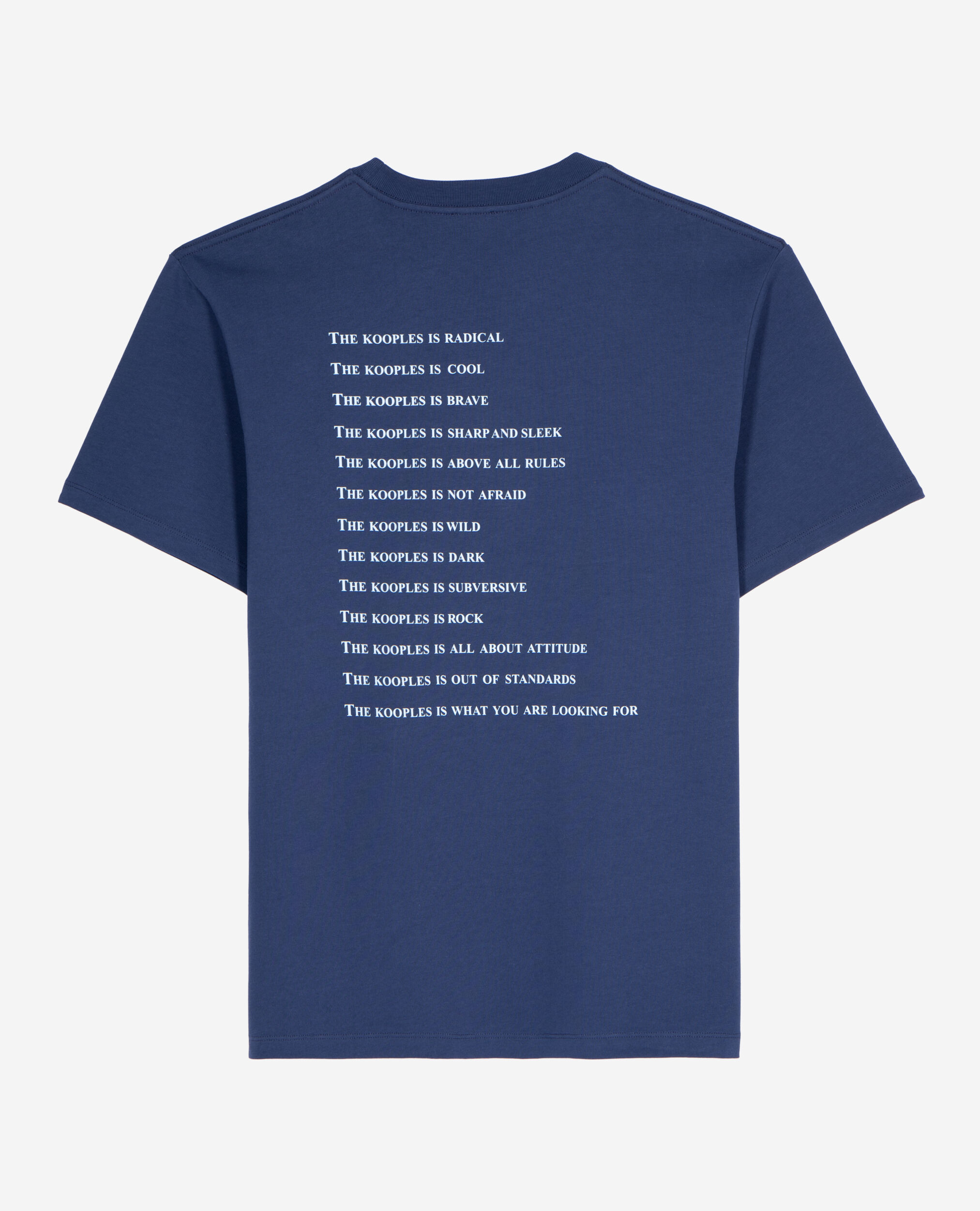 T-shirt What is bleu marine, DARK NAVY, hi-res image number null