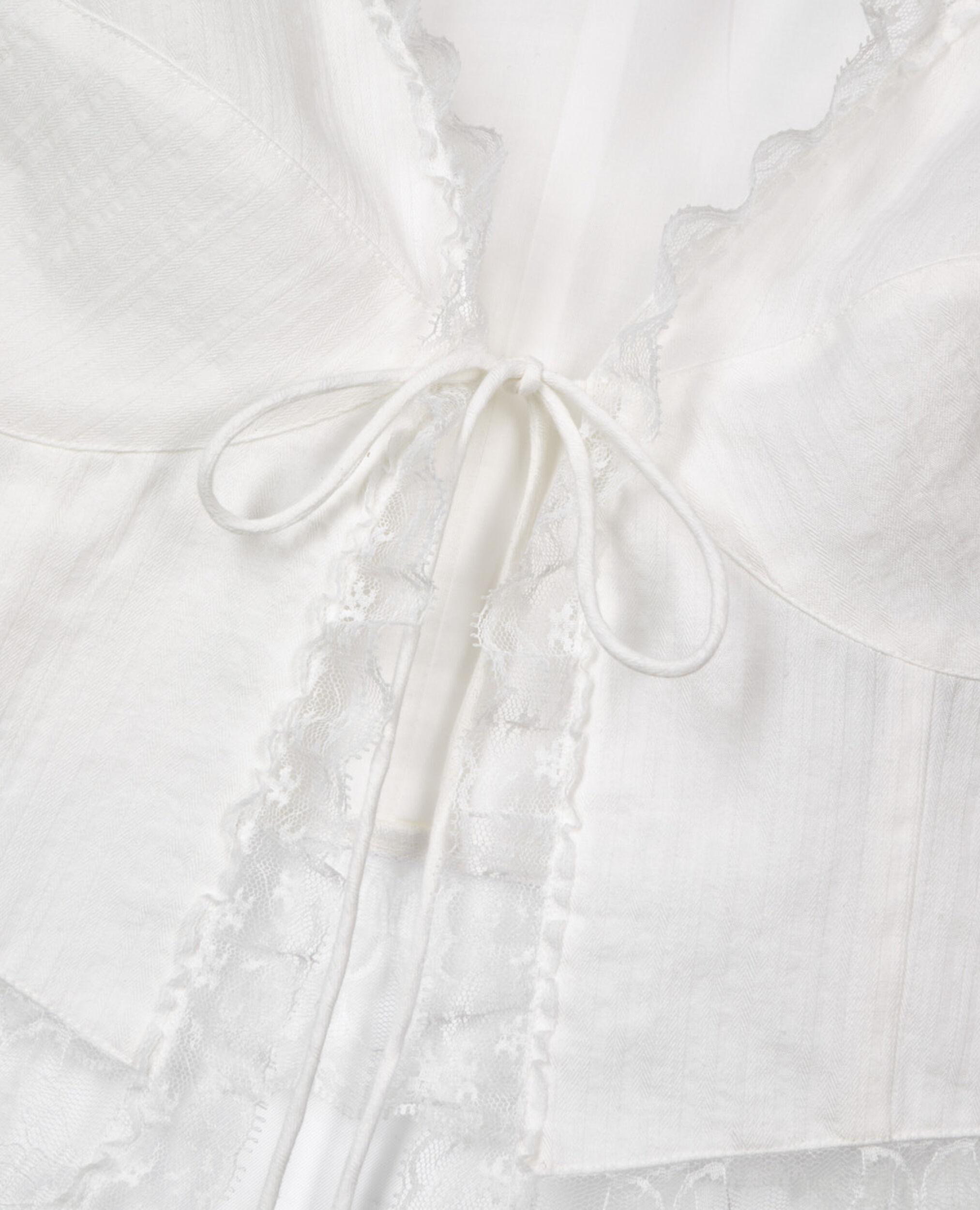 Top sans manches avec dentelle écru, ECRU, hi-res image number null