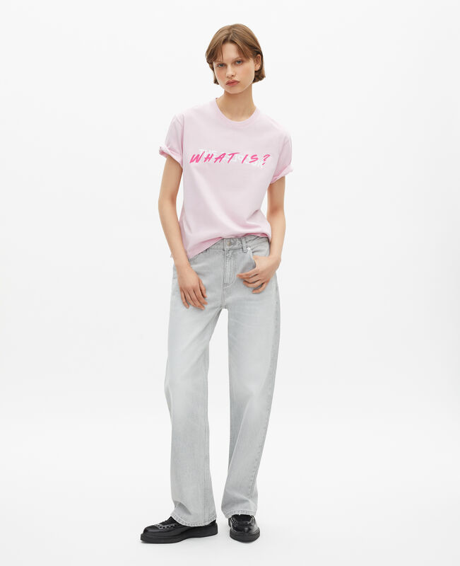 The Kooples FEMME PALE PINK t-shirt what is rose