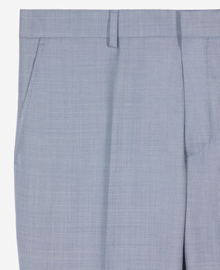 The Kooples MEN BLUE blue slim fit wool suit pants