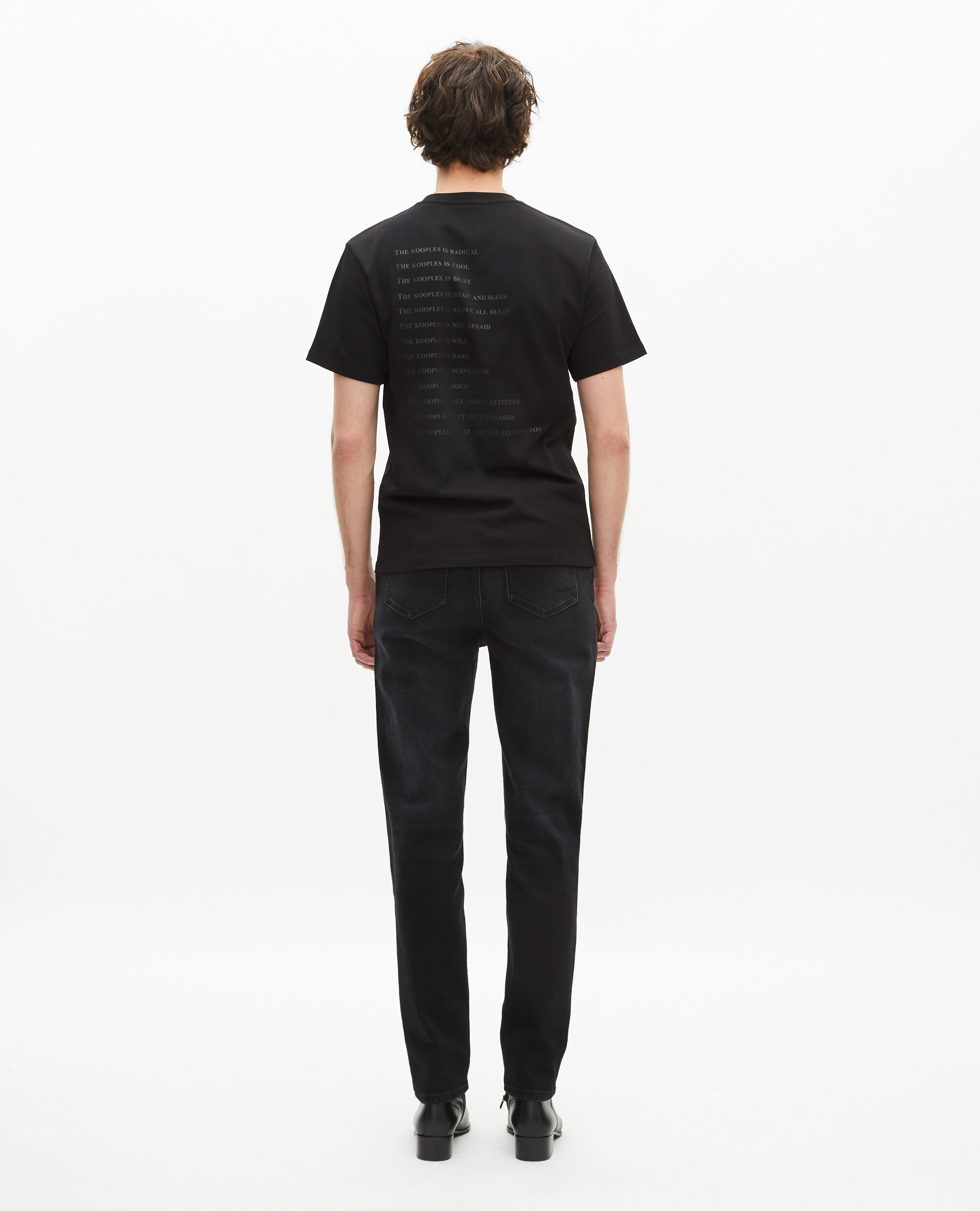 T-shirt What is noir, BLACK, hi-res image number null