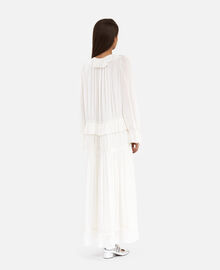The Kooples FEMME ECRU robe col lavalière écrue