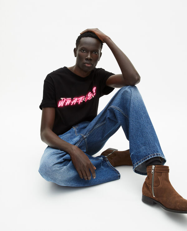 The Kooples HOMME BLACK t-shirt what is noir