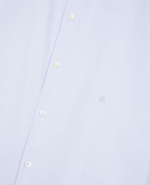 The Kooples HOMME BLUE chemise formelle col officier bleu ciel