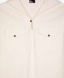 The Kooples HOMME ECRU chemise col vareuse écru