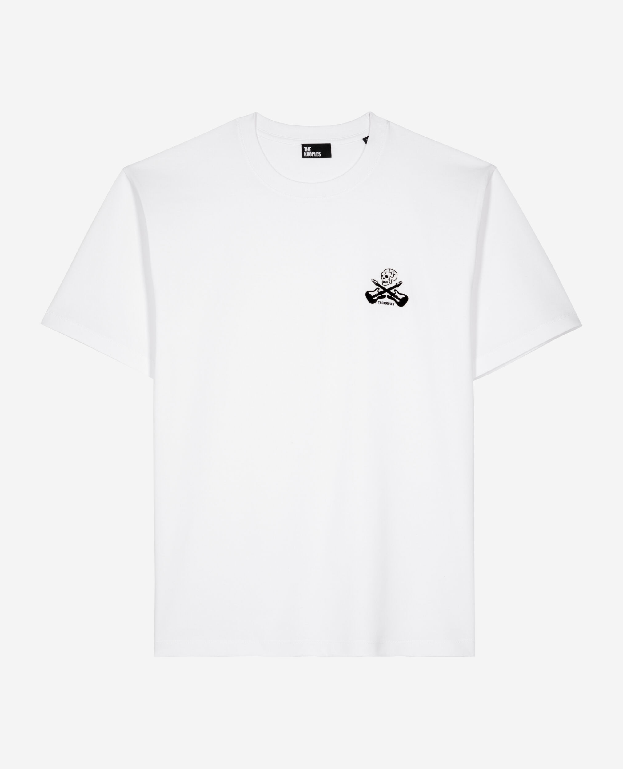 T-shirt avec flocage blanc, WHITE, hi-res image number null