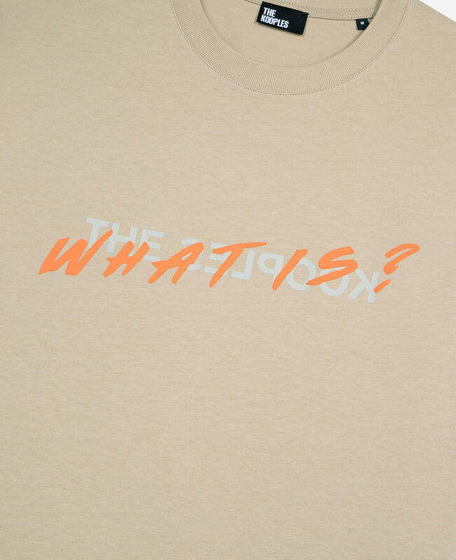The Kooples HOMME BEIGE TAUPE t-shirt what is beige