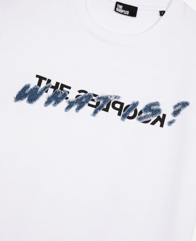 The Kooples FEMME WHITE t-shirt what is blanc