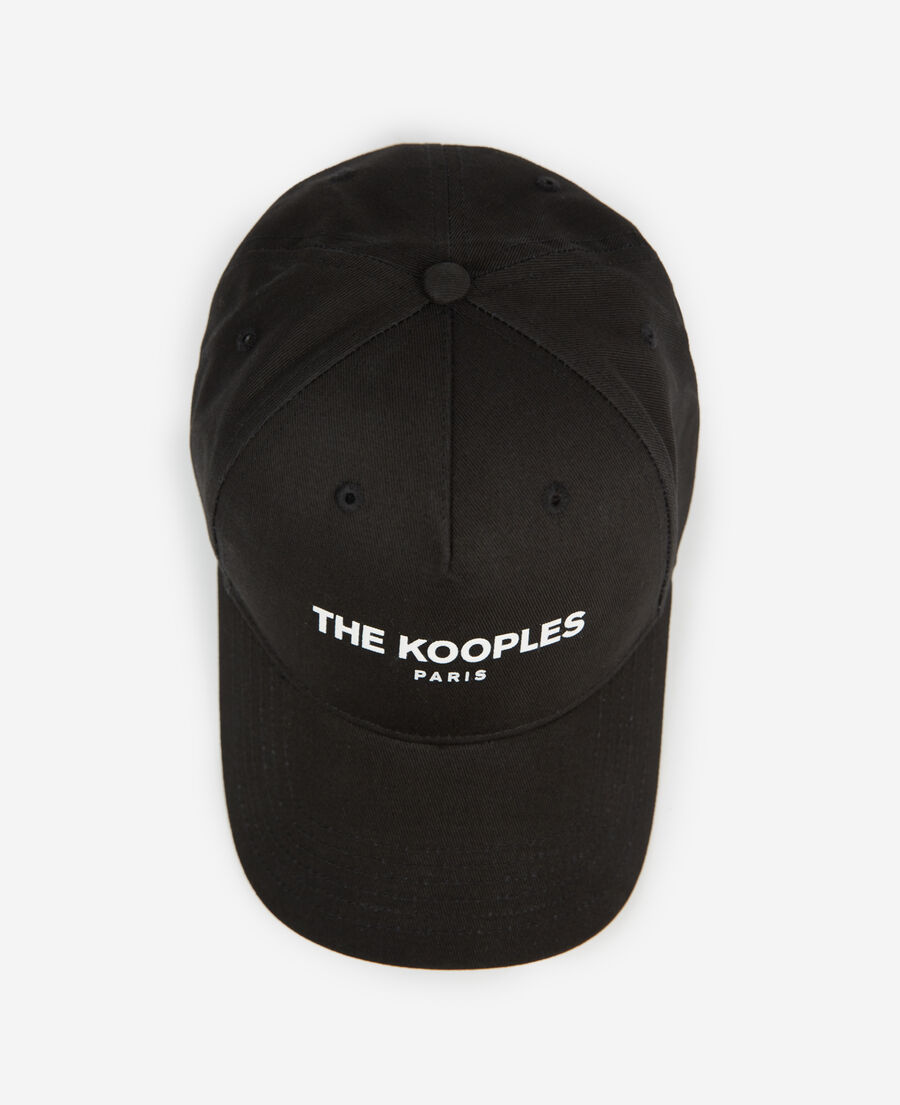 The Kooples HOMME BLACK WHITE casquette logo noire
