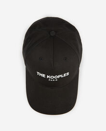 The Kooples HOMME BLACK WHITE casquette logo noire