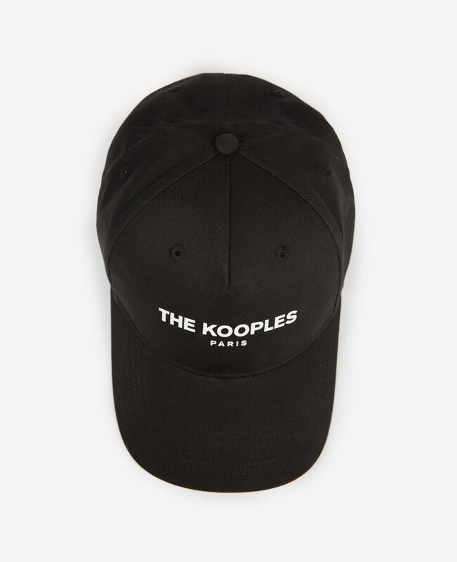 The Kooples HOMME BLACK WHITE casquette logo noire