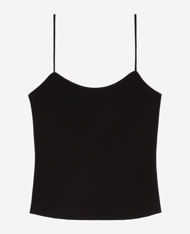 The Kooples FEMME BLACK caraco noir