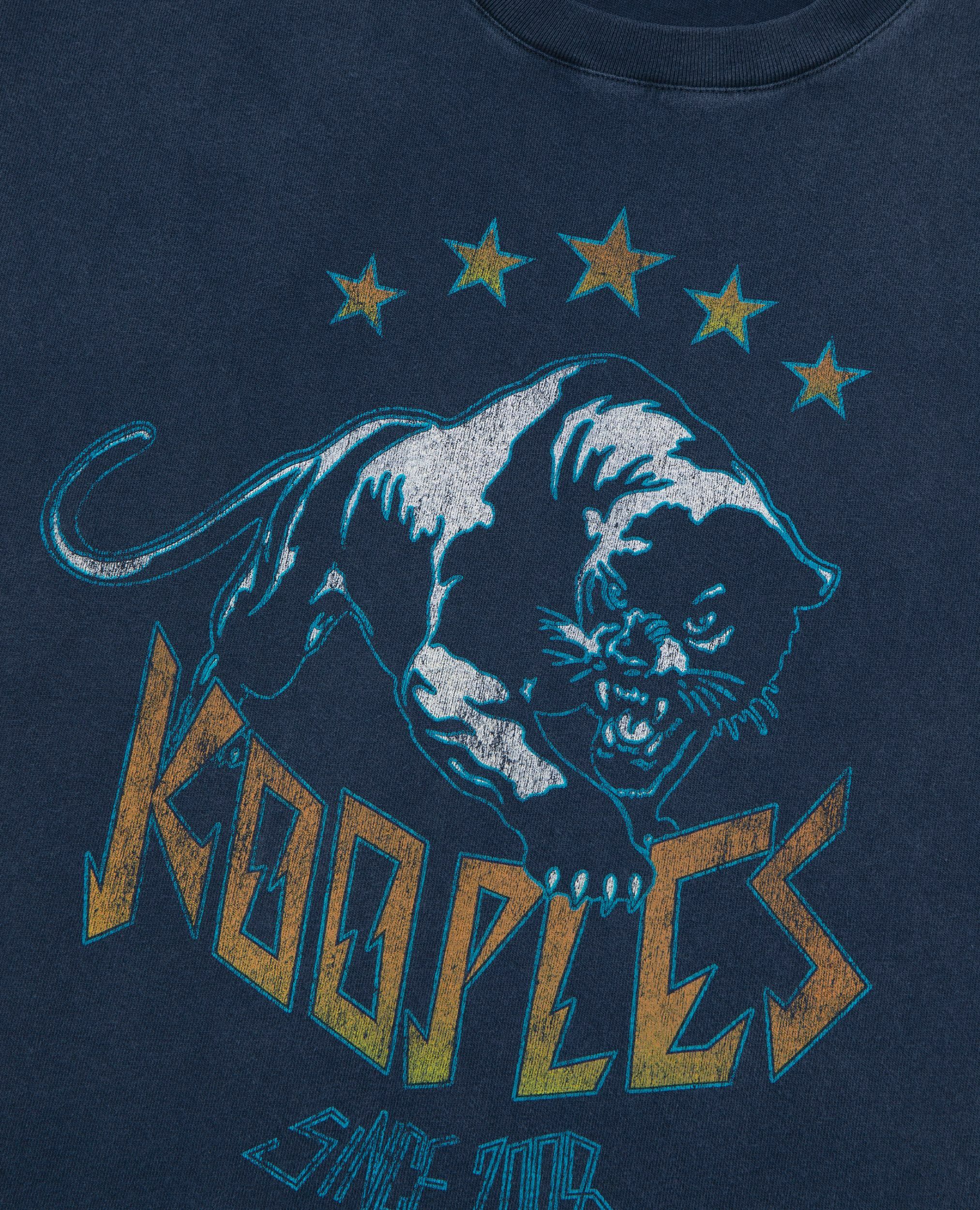 T-shirt avec sérigraphie marine, WASHED NAVY, hi-res image number null