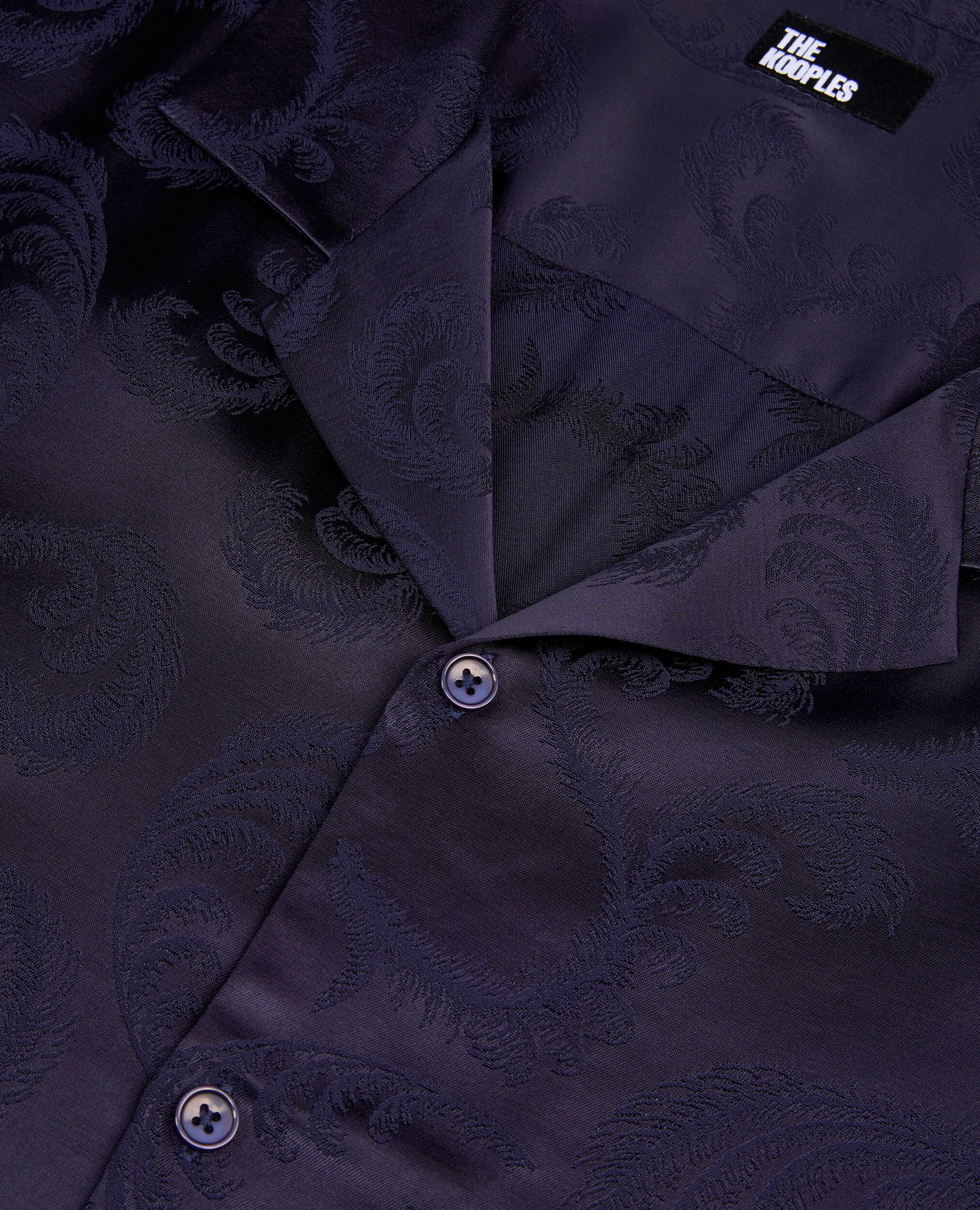 Chemise manches courtes marine, NAVY, hi-res image number null