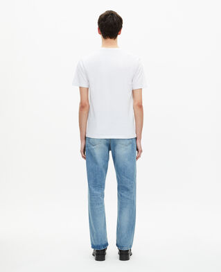 The Kooples HOMME WHITE t-shirt avec sérigraphie blanc