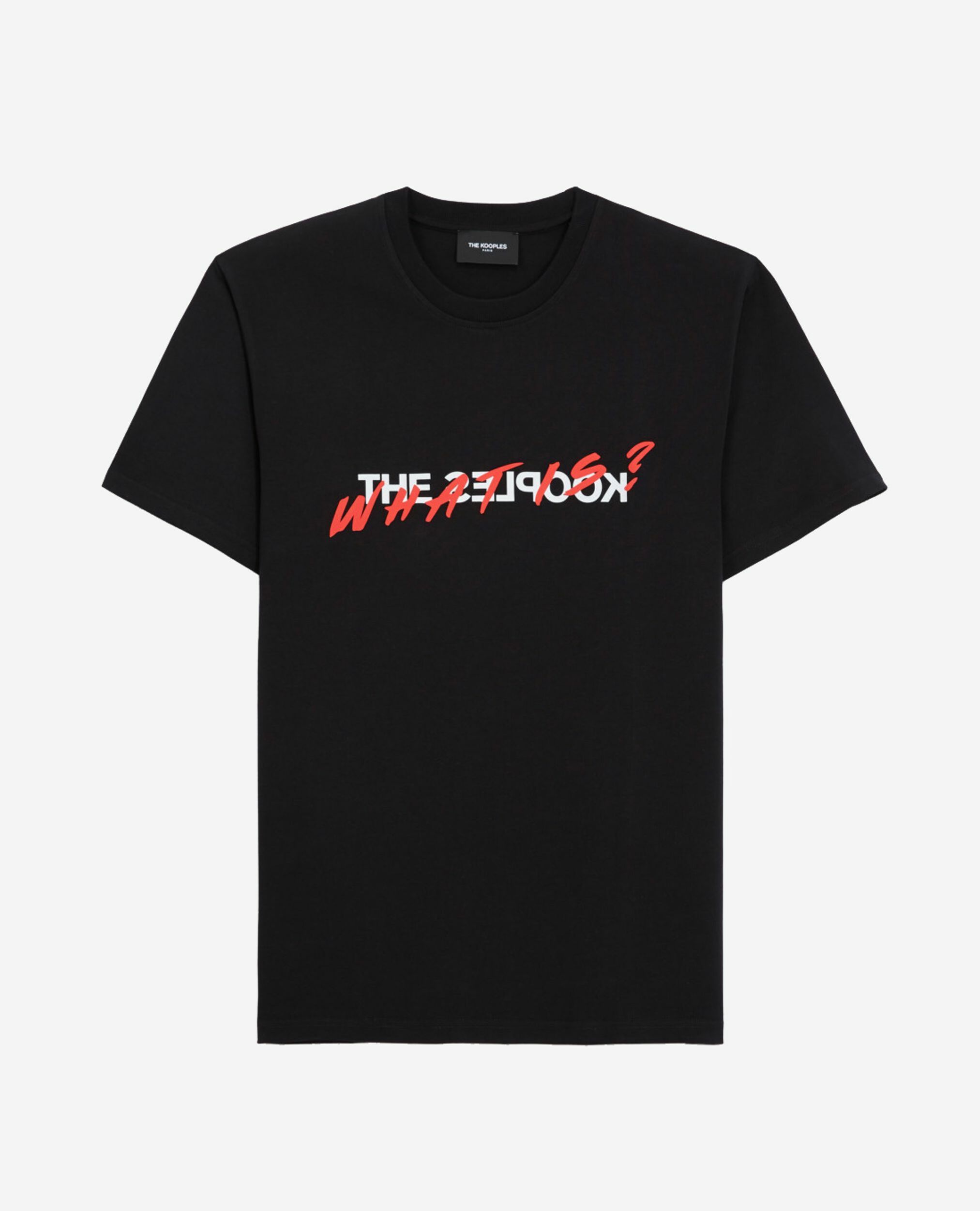 T-shirt What is noir, BLACK, hi-res image number null