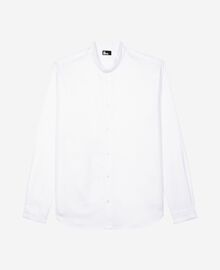 The Kooples HOMME WHITE chemise formelle col officier blanche