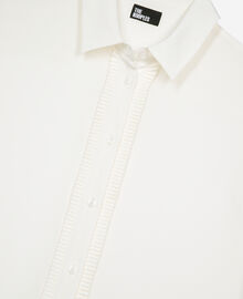 The Kooples FEMME ECRU chemise en soie écrue