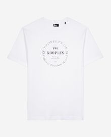 The Kooples HOMME WHITE t-shirt avec sérigraphie blanc