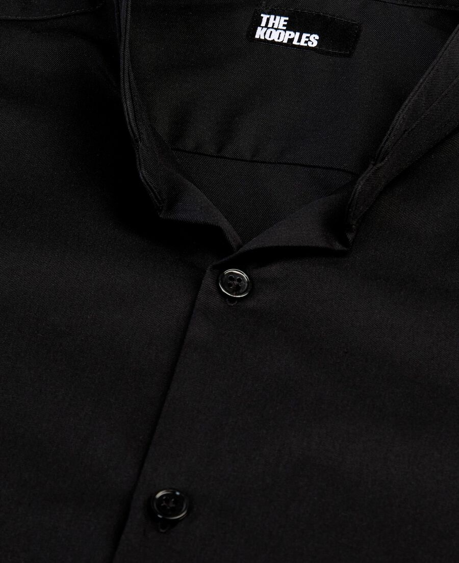 The Kooples HOMBRE BLACK camisa negra smart twill
