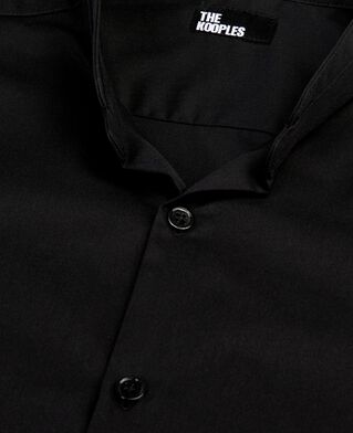 The Kooples HOMBRE BLACK camisa negra smart twill