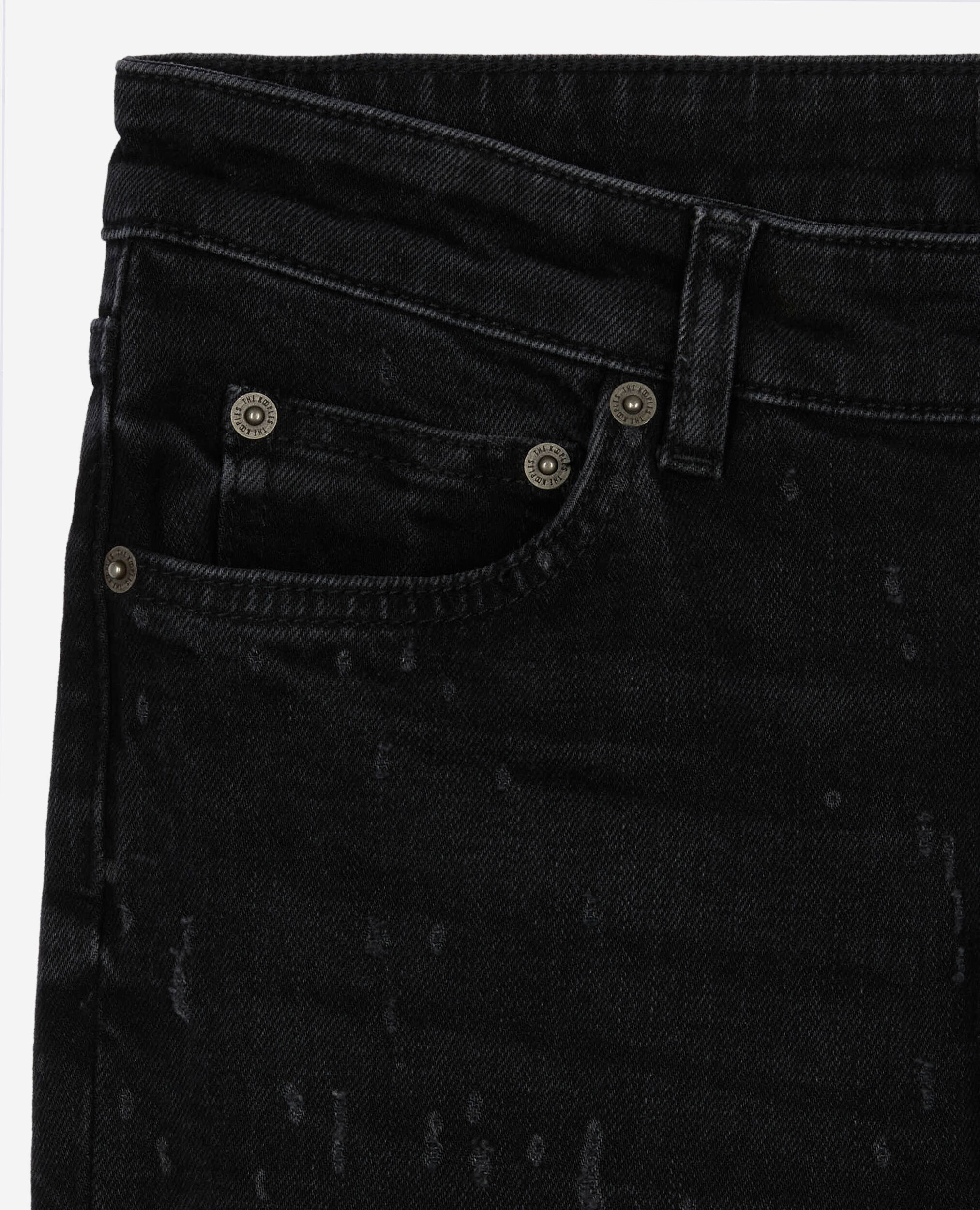Jean slim noir, BLACK WASHED, hi-res image number null
