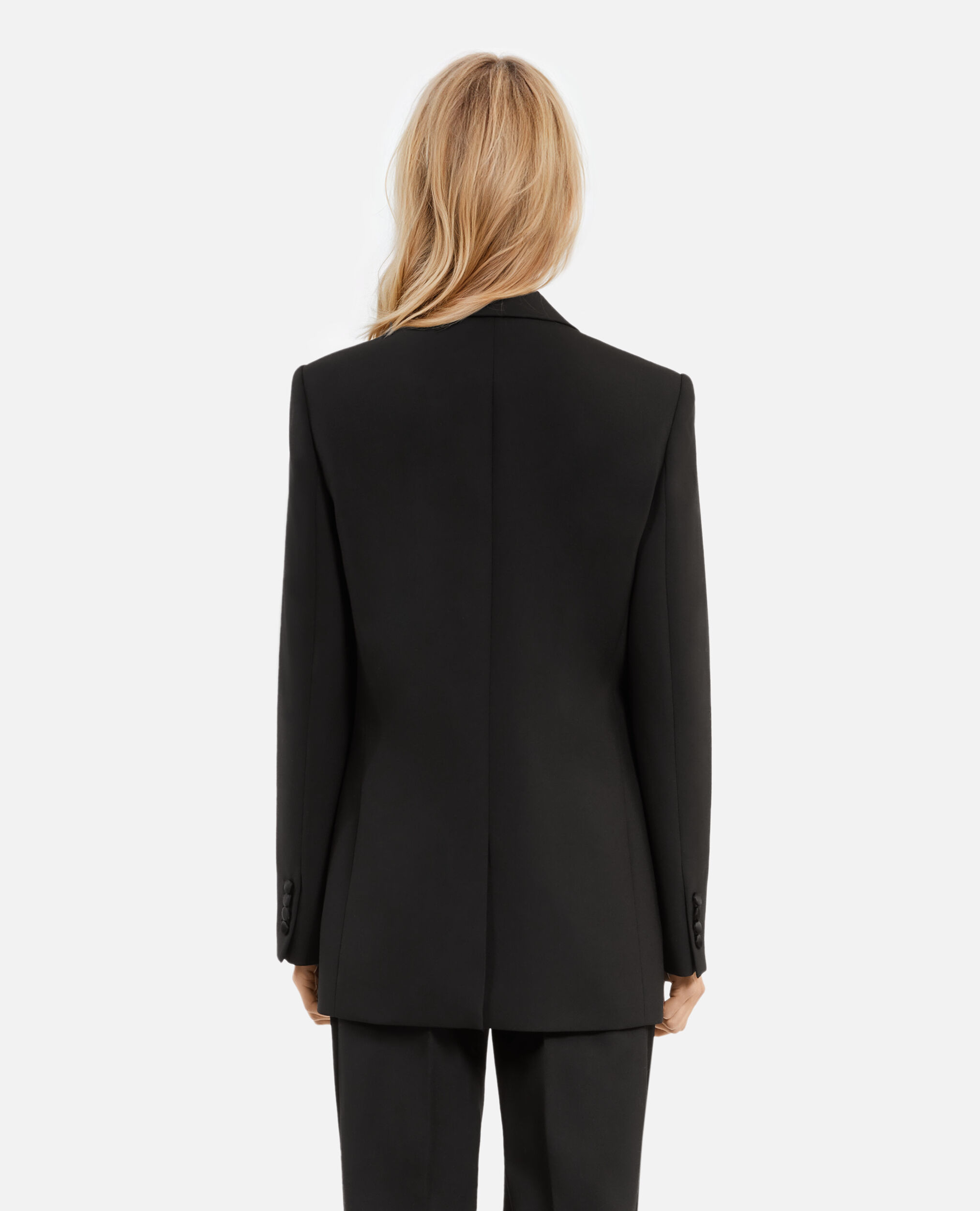 Veste de smoking noire, BLACK, hi-res image number null