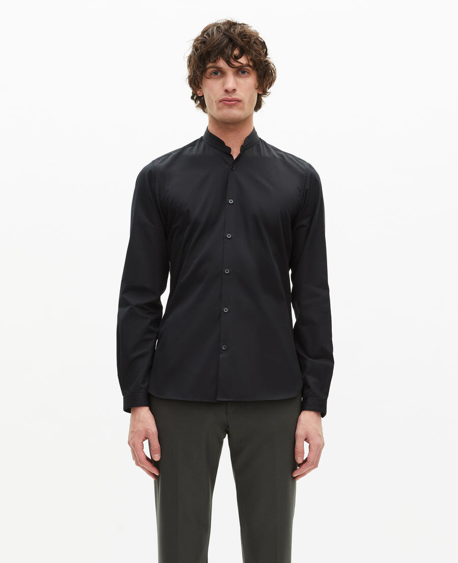 The Kooples HOMBRE BLACK camisa negra smart twill