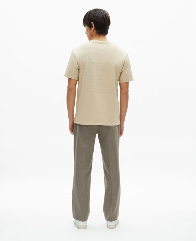 The Kooples HOMME BEIGE TAUPE t-shirt what is beige