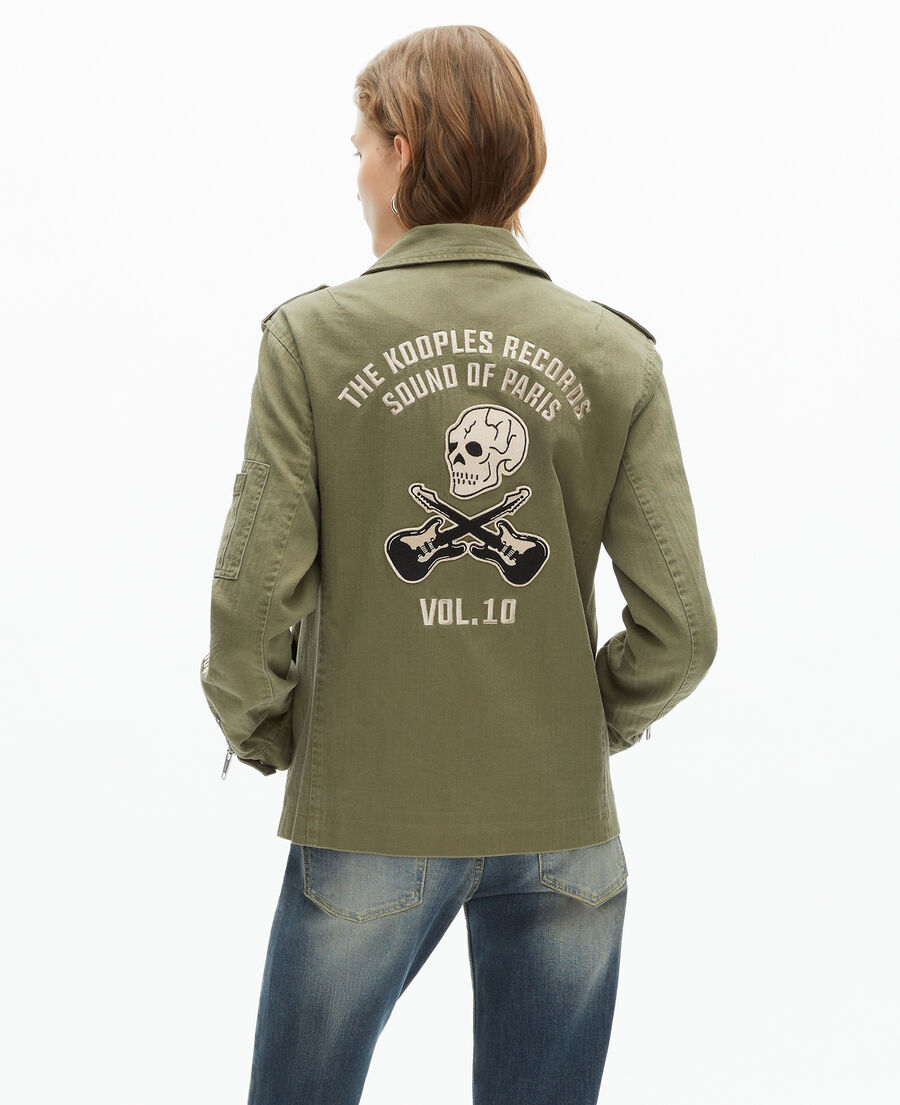 The Kooples WOMEN KAKI khaki jacket