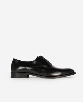 The Kooples HOMME BLACK derbies en cuir noir