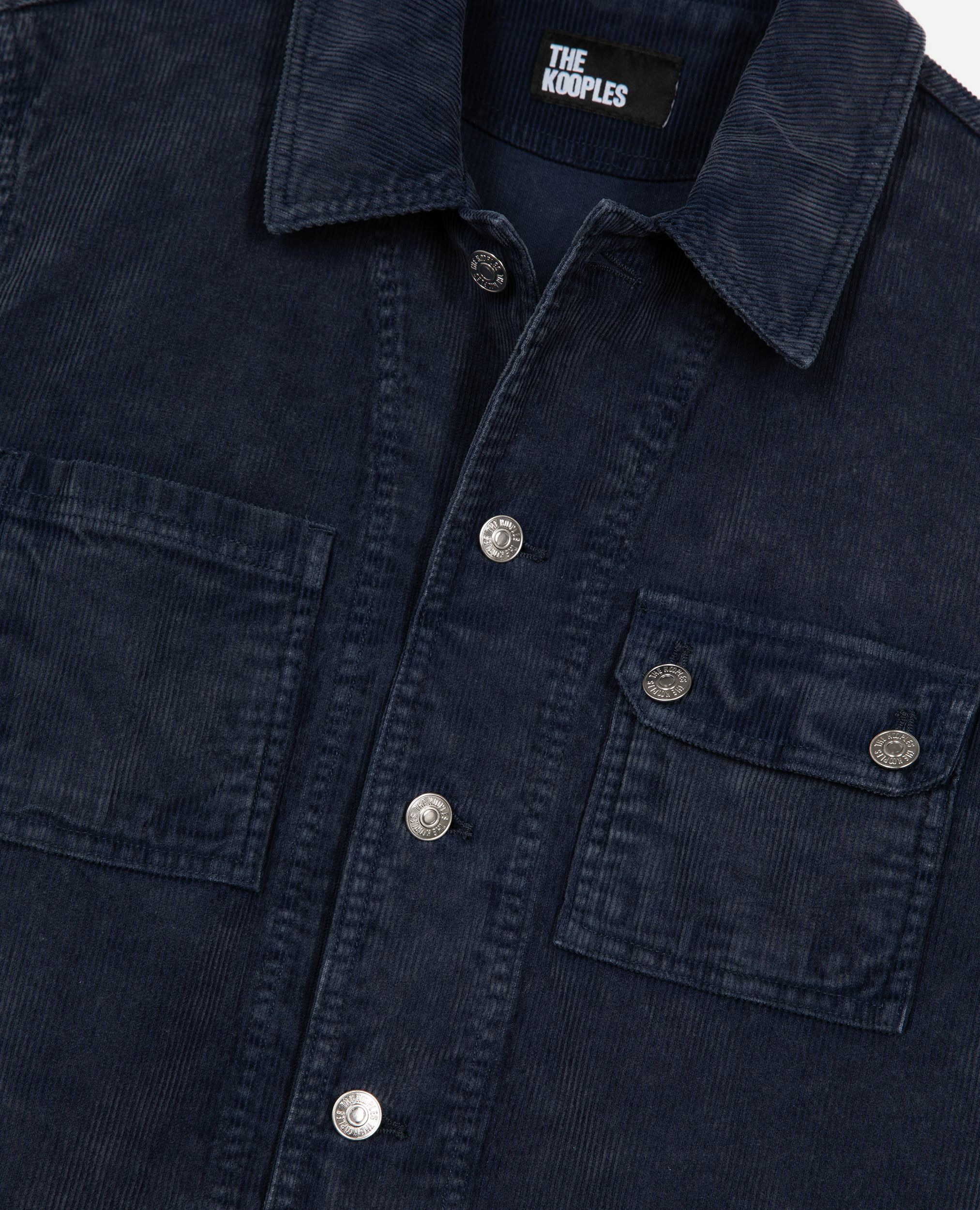 Veste en coton bleu marine, DARK NAVY, hi-res image number null