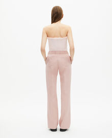 The Kooples FEMME LILA pantalon large rose clair