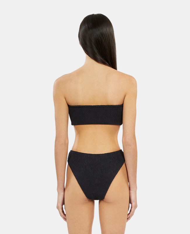 The Kooples FEMME BLACK haut de maillot de bain the kooples x luz bandeau noir