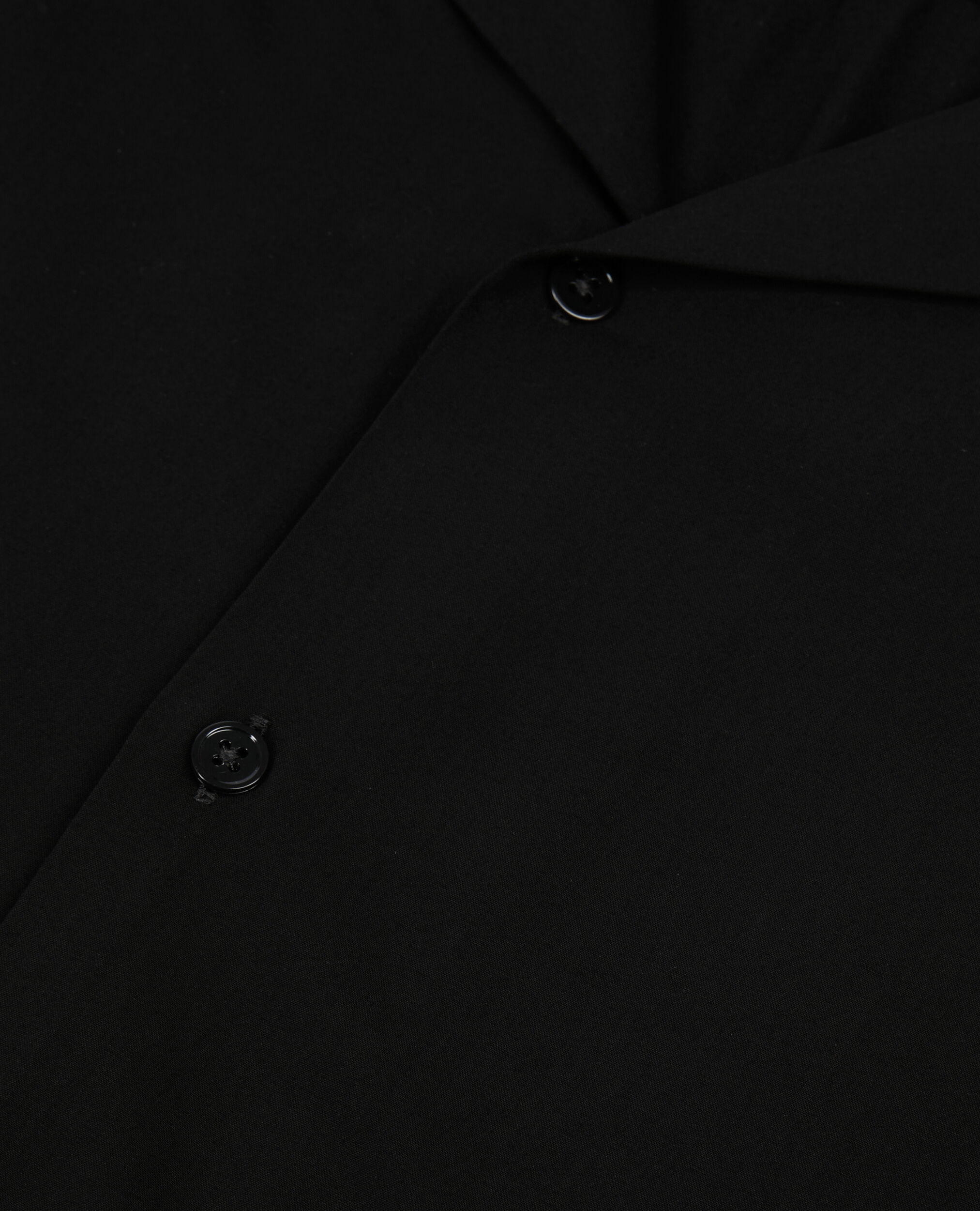 Chemise manches courtes noire, BLACK, hi-res image number null