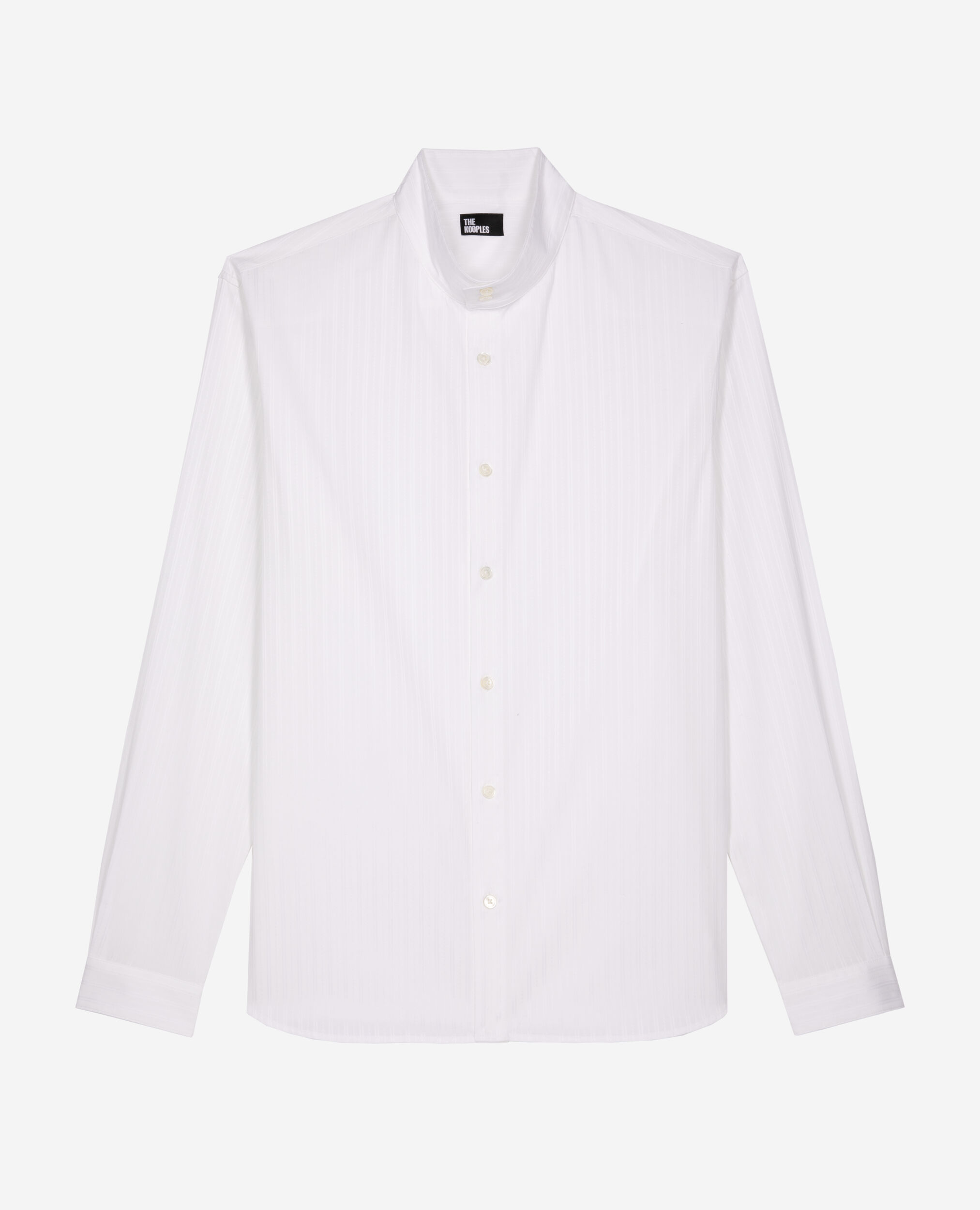 Chemise formelle à rayures blanches, WHITE, hi-res image number null