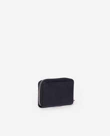 The Kooples MIXTE BLACK porte monnaie blason en cuir noir