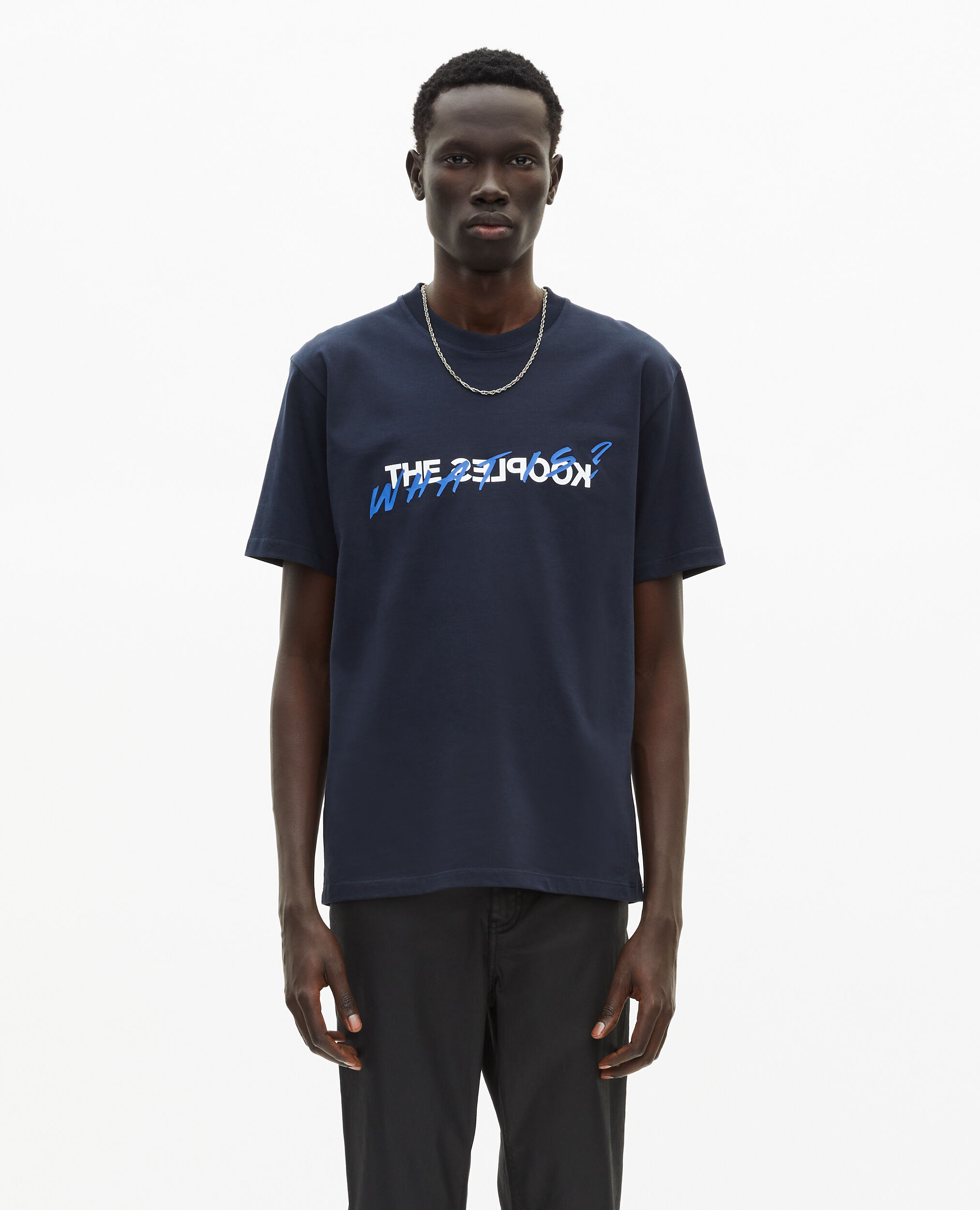 T-shirt What is bleu, NAVY, hi-res image number null