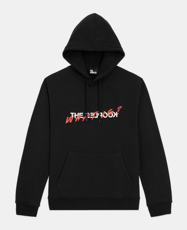 The Kooples HOMME BLACK sweatshirt à capuche what is noir
