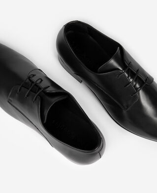 The Kooples HOMME BLACK derbies en cuir noir