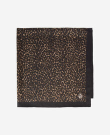 The Kooples FEMME LEOPARD foulard imprimé léopard en soie