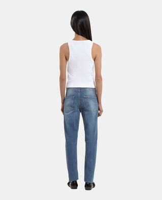 The Kooples FEMME MEDIUM BLUE jean slim bleu