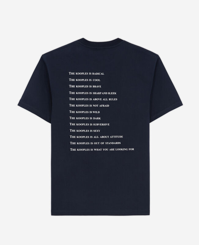The Kooples HOMME NAVY t-shirt what is bleu
