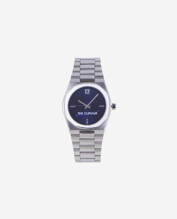 The Kooples MIXTE NAVY / SILVER montre what is argentée cadran bleu