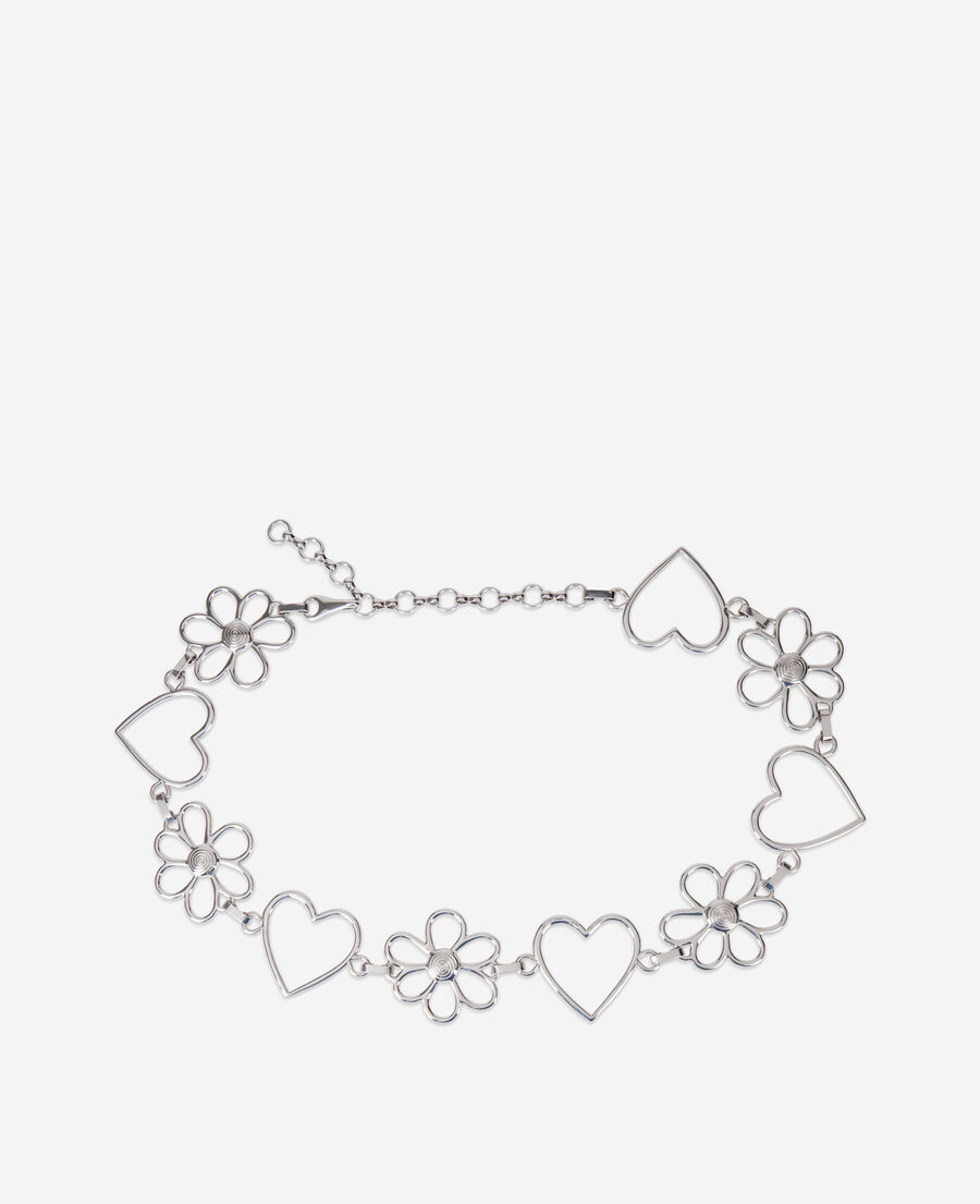 The Kooples FEMME SILVER ceinture chaîne argentée