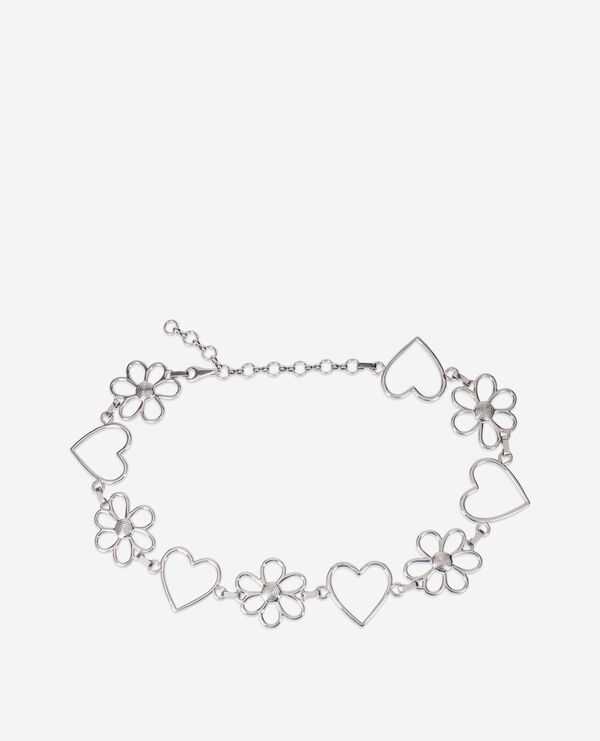 The Kooples FEMME SILVER ceinture chaîne argentée