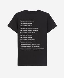 The Kooples FEMME BLACK t-shirt what is effet néon noir