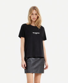 The Kooples FEMME BLACK t-shirt logo noir