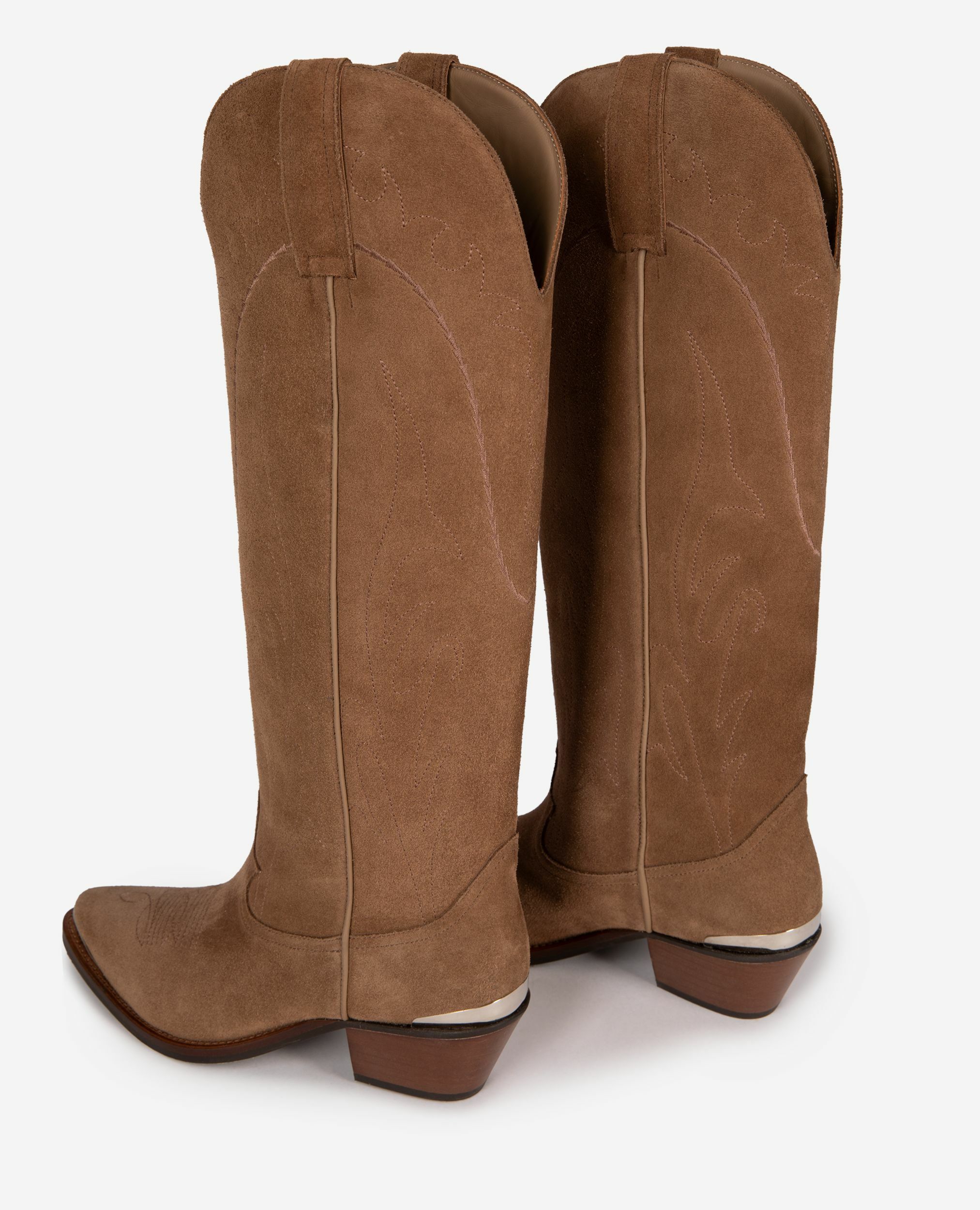 Bottes Western marron, BROWN, hi-res image number null